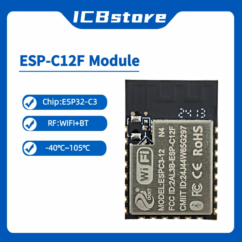 Esp32 Wifi Bluetooth Module - ESP32-C3 Series Module ESP-C12F Serial Port