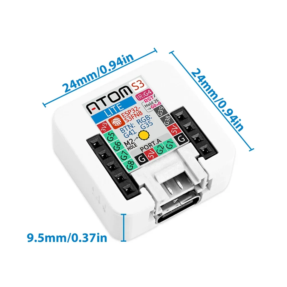 M5Stack AtomS3-Lite ESP32-S3 D - Espressif Esp32 评论和价格