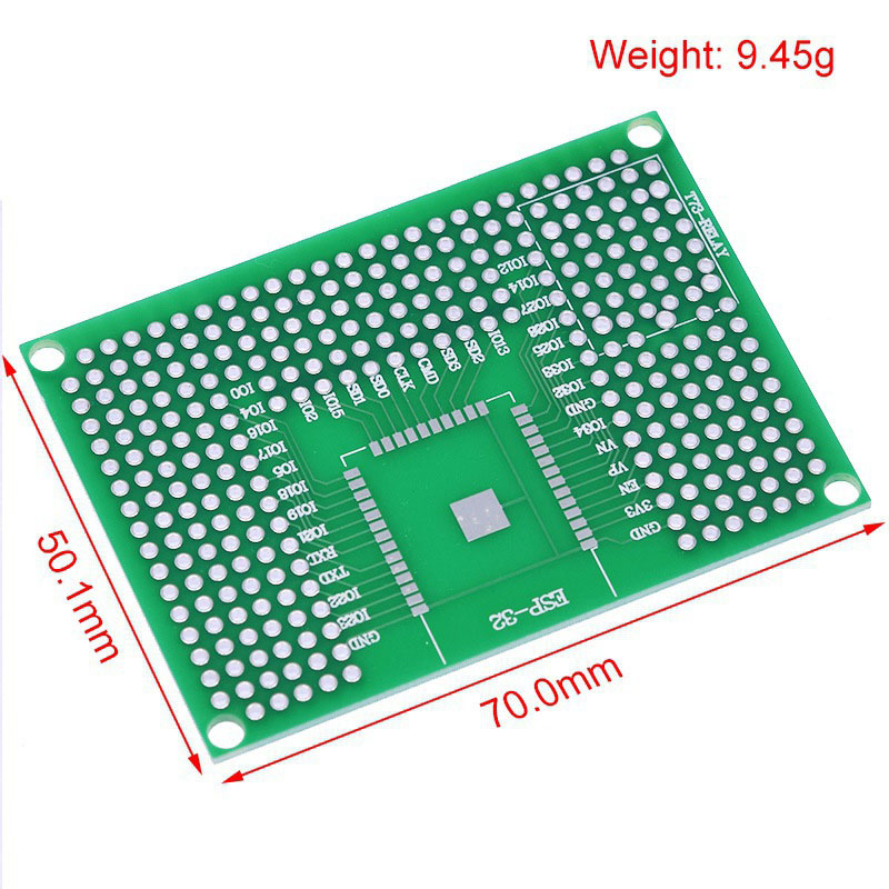 2~100Pcs 5X7 Double Sided Tin  - Esp8266 评论和价格