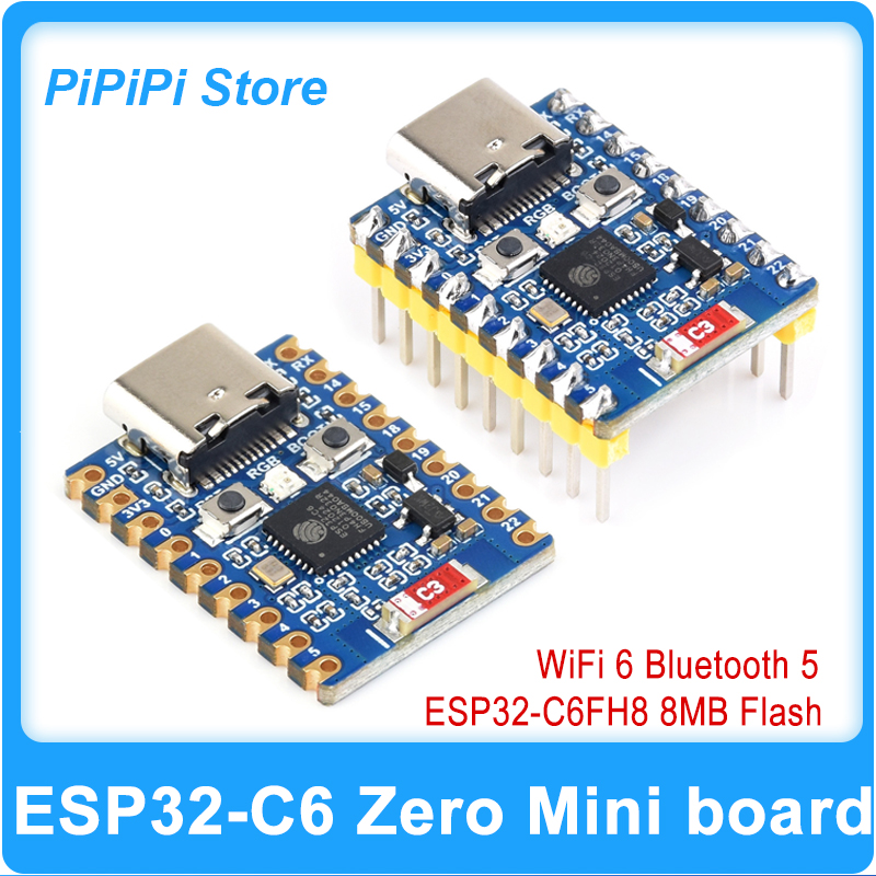 ESP32-C6 Zero Super Mini Devel - Espressif Esp32 评论和价格